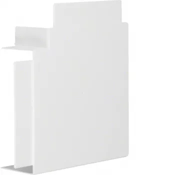 Hager LF series flat angle 90° bend for 60x150 mm cable trunking, pure white LF6015059016
