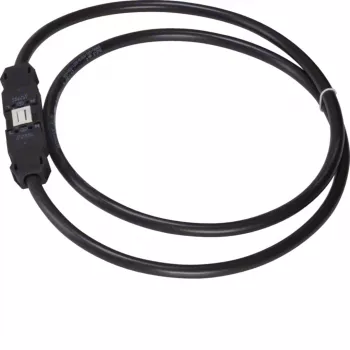 HAGER GKWAD03015 Winsta MINI connection cable 3x2.5mm² 1.5m black