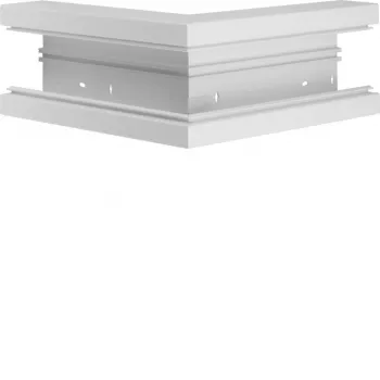 Hager BR6513039016 external corner piece 130x68mm white
