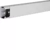 Hager LF4006107035 PVC Cable Trunking 40x60mm Light Grey 2m with Partition