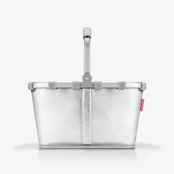 reisenthel Carrybag shopping basket Silver Crackle BK7088 22L
