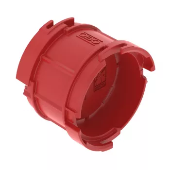OBO Bettermann ZU 20-AS flush-mounted spacer for device boxes, 20 mm, red, 25 pieces (2003746)