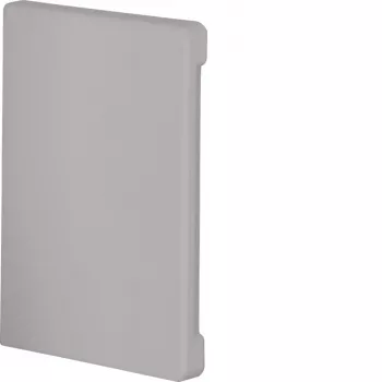 Hager BR6510067035 End Cap for 100x68 mm Trunking, Light Grey
