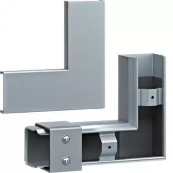 Hager FWK-Plus Flat Angle 60x60 mm Hot-Dip Galvanised Steel, Fire Protection FWKP600605VERZ