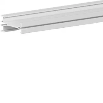 Hager BRHT halogen-free plastic partition for C-profile cable trunking, 2000 mm, white