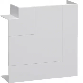 Hager BR651705H9016 Flat Angle 170x68 mm Traffic White RAL 9016