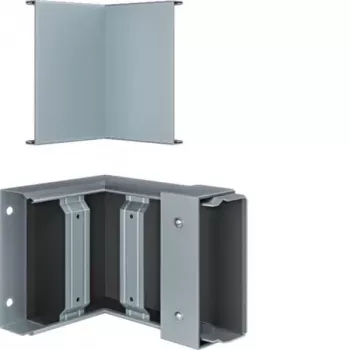 Hager FWK-Plus Inner Corner 60x150 mm Hot-Dip Galvanised Fire Protection Cable Trunking Fitting FWKP601504VERZ