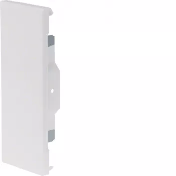 Hager BRS651706B9016 End Cap for 170x65mm Cable Trunking, Traffic White RAL 9016