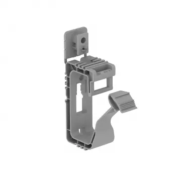 OBO Bettermann Vertr Grip Cable Bundle Bracket Flame-Retardant 960°C 20 (2205412) - Fire-Resistant Cable Bundle Bracket, 20 mm, Light Grey