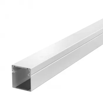 OBO PLM D 0404 RW Metal Installation Trunking with Fire Protection Fabric 40x40x2000 mm, White 7218002