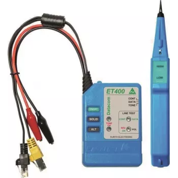 Kurth IT EasyTest and Probe Network Cable Tester Set (Blue) 0.49563