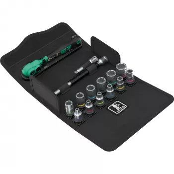 Wera 8100 SA 13 Zyklop Speed Ratchet Head 1/4 inch Drive, 152 mm, Chrome Vanadium 05004022001