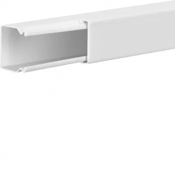Hager LFS2002009016 steel cable trunking 20x20mm traffic white 2m