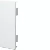 HAGER End Cap for FB 60x130mm Cable Tray, Traffic White (FB6013069016)