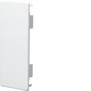 HAGER End Cap for FB 60x130mm Cable Tray, Traffic White (FB6013069016)