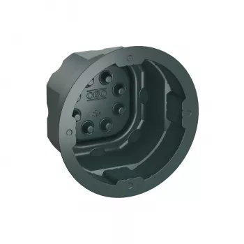OBO Bettermann ZA 60-DE sealing insert for device boxes, airtight, grey, 10 pieces (2003719)