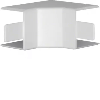 Hager LF3003049016 internal corner for LF 30x30 mm trunking, halogen-free PC/ABS, traffic white