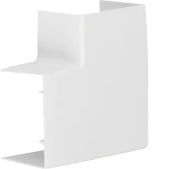 Hager LFF4006059016 flat angle 60x40 mm white