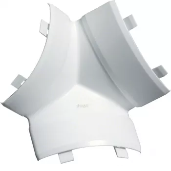 HAGER EK4004089016 T-piece traffic white for 40x40 mm cable trunking