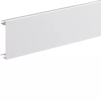 Hager BRA08029016 aluminium skirting trunking cover 2000mm