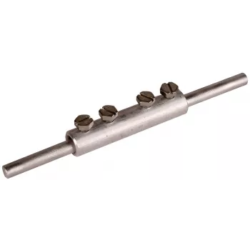 DEHN Aluminium Connection Sleeve for 8 mm Round Wire 385213