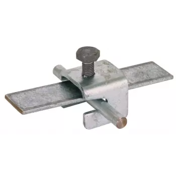 DEHN Universal clamp VK A UNI V2, hot-dip galvanised steel, for 8-10 mm round and 30x3.5/30x4 mm flat conductors 308026