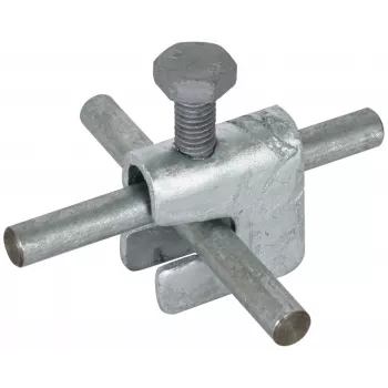 DEHN VK A UNI ST Universal Support Clamp for Round Conductors, Stainless Steel 308025