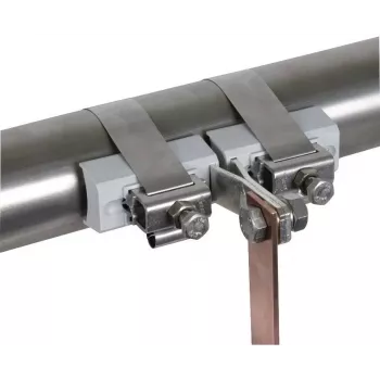 DEHN Band Pipe Clamp 540803 with M10 Connection Screw