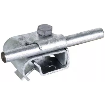 DEHN 339060 Gutter clamp for 6-10 mm round wire, hot-dip galvanised steel