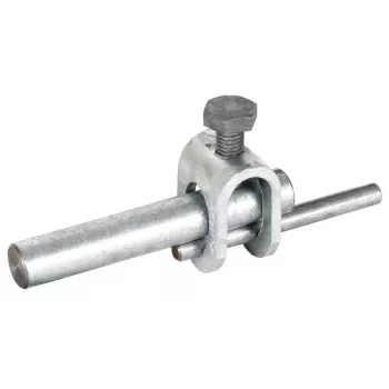 DEHN Rod clamp St/tZn for Rd 8-10/Rd 16mm 380020