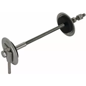 DEHN 478430 Earthing wall bushing, adjustable 300-500 mm, stainless steel