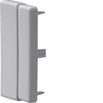 Hager LFF6011067035 End cap for 60x110mm cable trunking, light grey