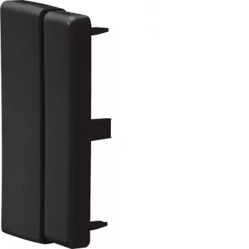 HAGER LFF6011069011 Adjustable end piece for 60x110mm cable trunking, graphite black