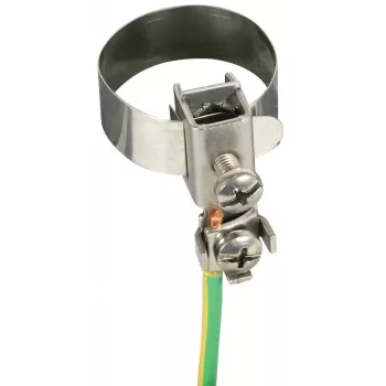 DEHN BRS 10.27 AQ2.5 10 V2A Pipe Clamp, Stainless Steel 540920