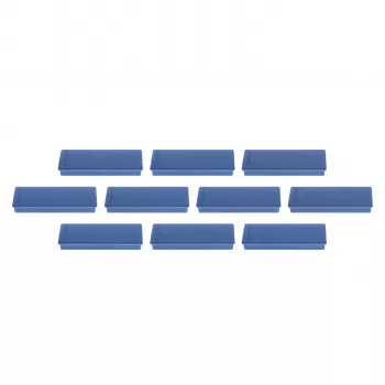 Magnetoplan Rectangular Magnet, Dark Blue with Full-Core Ferrite, Holding Force: approx. 1.3 kg (1665114)