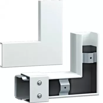 HAGER FWKP6006059016 Flat Angle FWK-Plus 60x60 mm White