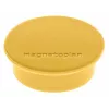 Magnetoplan Discofix Round Magnet Yellow, Solid Ferrite Core, 2.2 kg Holding Force 1662002
