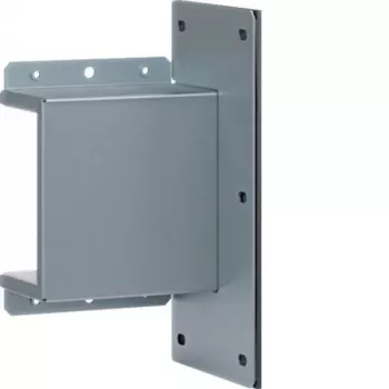 Hager Wall Connection Piece 60x100 mm Galvanized FWKP60100WVERZ - Fire Protection
