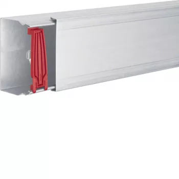 Hager LFS6010009016 LF Cable Trunking Steel 60x100mm Traffic White (RAL 9016), 2m