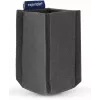 magnetoplan magnetoTray Small Pen Holder, Grey Felt, 100% Recycled PET, Magnetic 1227601