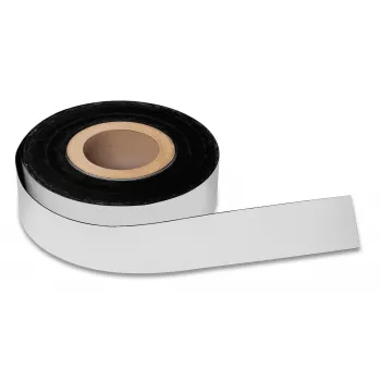 MAGNETOPLAN HOLTZ magnetoplan Magnetic Tape, PVC, White, 35 mm x 30 m, 0.6 mm Thick, for Labelling Planning Boards (51053335)