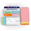 MAGNETOPLAN HOLTZ Rectangular Communication Cards 200 x 100 mm Assorted Colours (Pink, Green, Yellow, White, Blue, Orange) - 250 Cards 112501510
