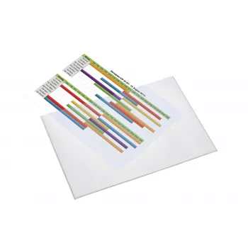 Magnetoplan Magnetic Sleeve A4, Self-Adhesive Magnetic Clear Sleeve with Full-Surface Permanent Magnetisation (1120100)
