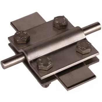 DEHN Cross Connector 318209 Stainless Steel V4A Without Intermediate Plate
