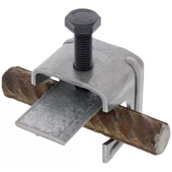DEHN 308030 Connection Terminal for Round 6-22mm on Flat up to 40mm, Steel, Galvanised