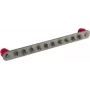 DEHN PAS I 10AP M10 V2A equipotential bonding bar 435 mm stainless steel 472219