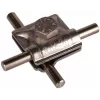 DEHN Multi-Purpose Connection Clamp 390059, Round Conductor 8-10 mm, Stainless Steel