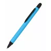 ONLINE SCHREIBGERÄTE ALU stylus ballpoint pen blue, twist mechanism, medium tip, integrated stylus for capacitive touchscreens 32118/3D