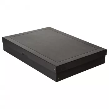 FALKEN PURE storage box 27.0 l black 44.0 x 62.0 x 10.0 cm, 1 pc. 22001768000F
