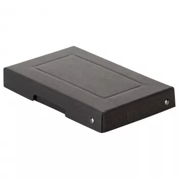 FALKEN PURE card index box A6 landscape, 310 cards, black 22001728000F
